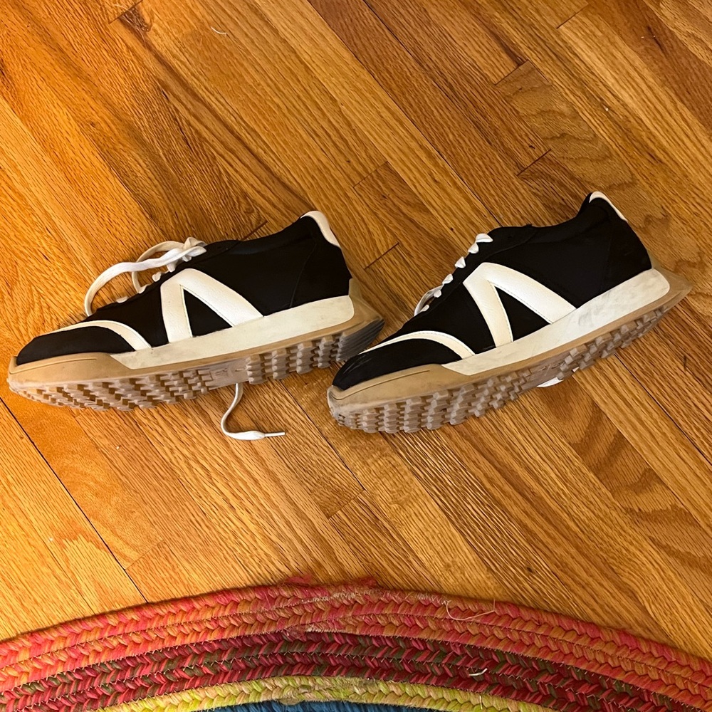 Black and White Sneakers